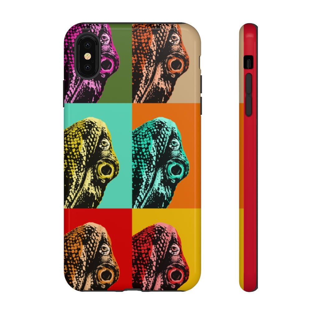 Tough Cases - Retro Popart Bearded Dragon