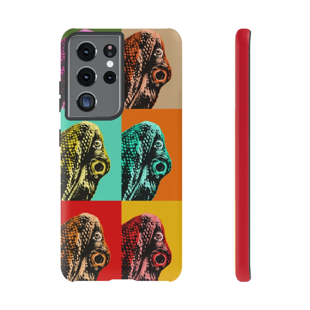 Tough Cases - Retro Popart Bearded Dragon