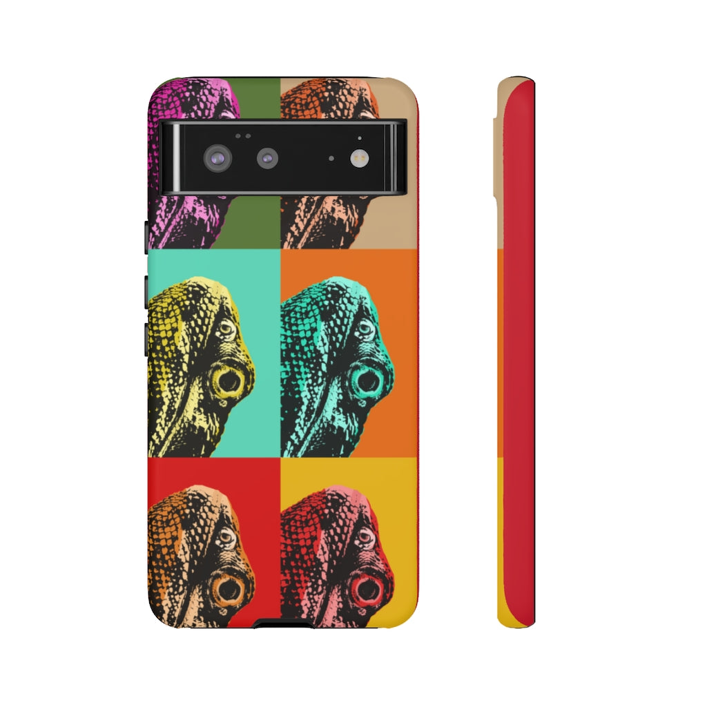 Tough Cases - Retro Popart Bearded Dragon