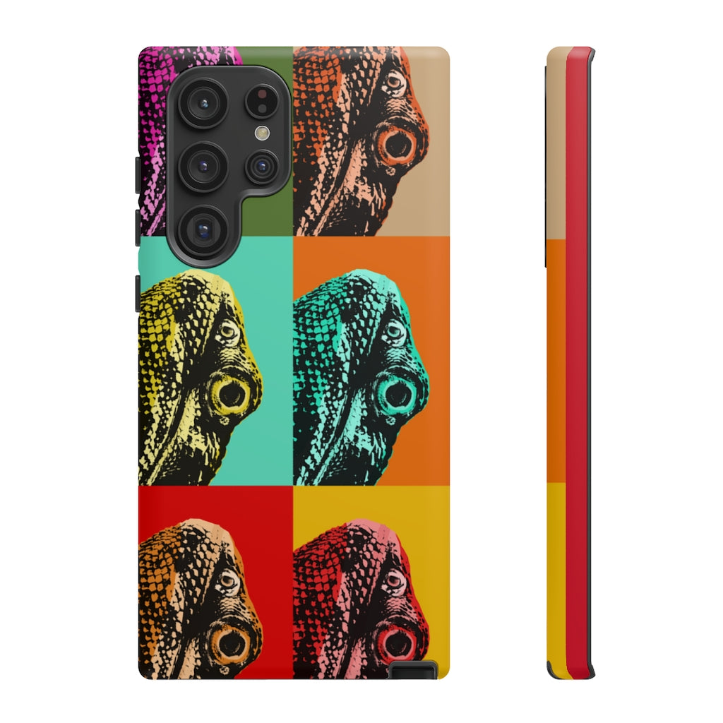 Tough Cases - Retro Popart Bearded Dragon