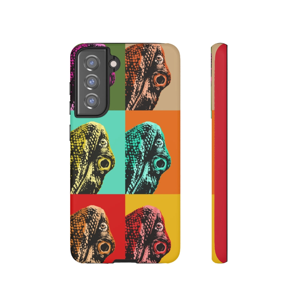 Tough Cases - Retro Popart Bearded Dragon