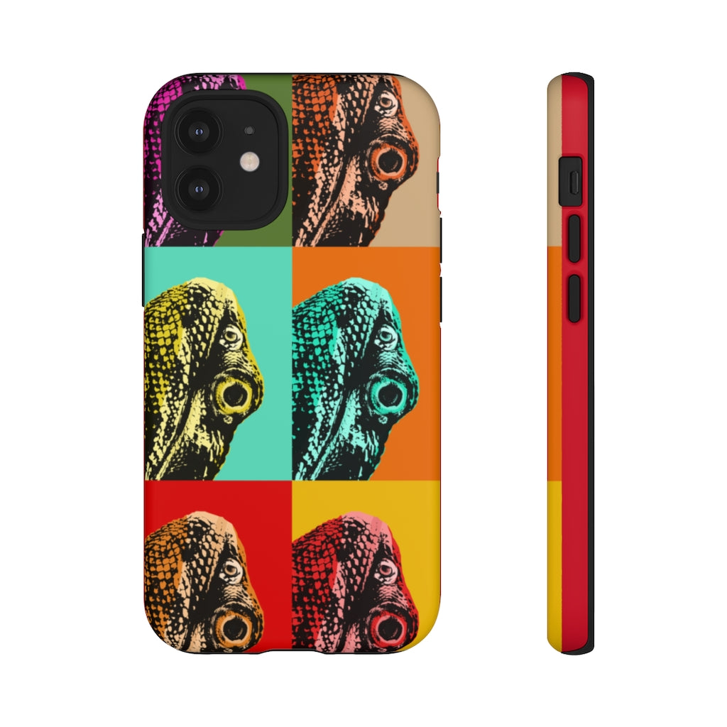 Tough Cases - Retro Popart Bearded Dragon