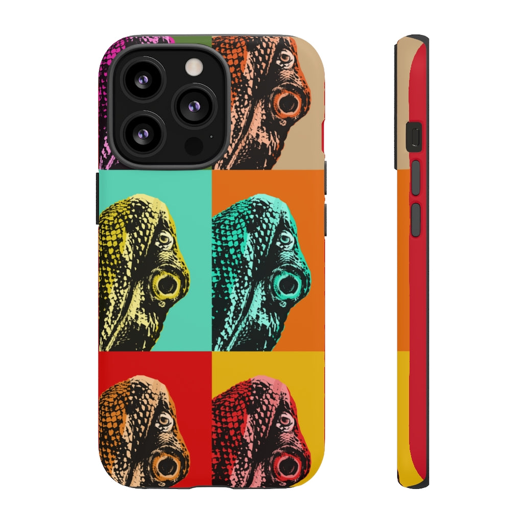 Tough Cases - Retro Popart Bearded Dragon