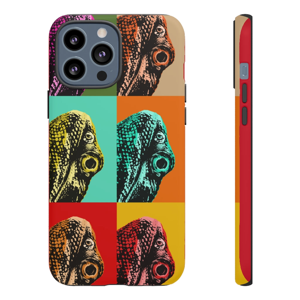 Tough Cases - Retro Popart Bearded Dragon