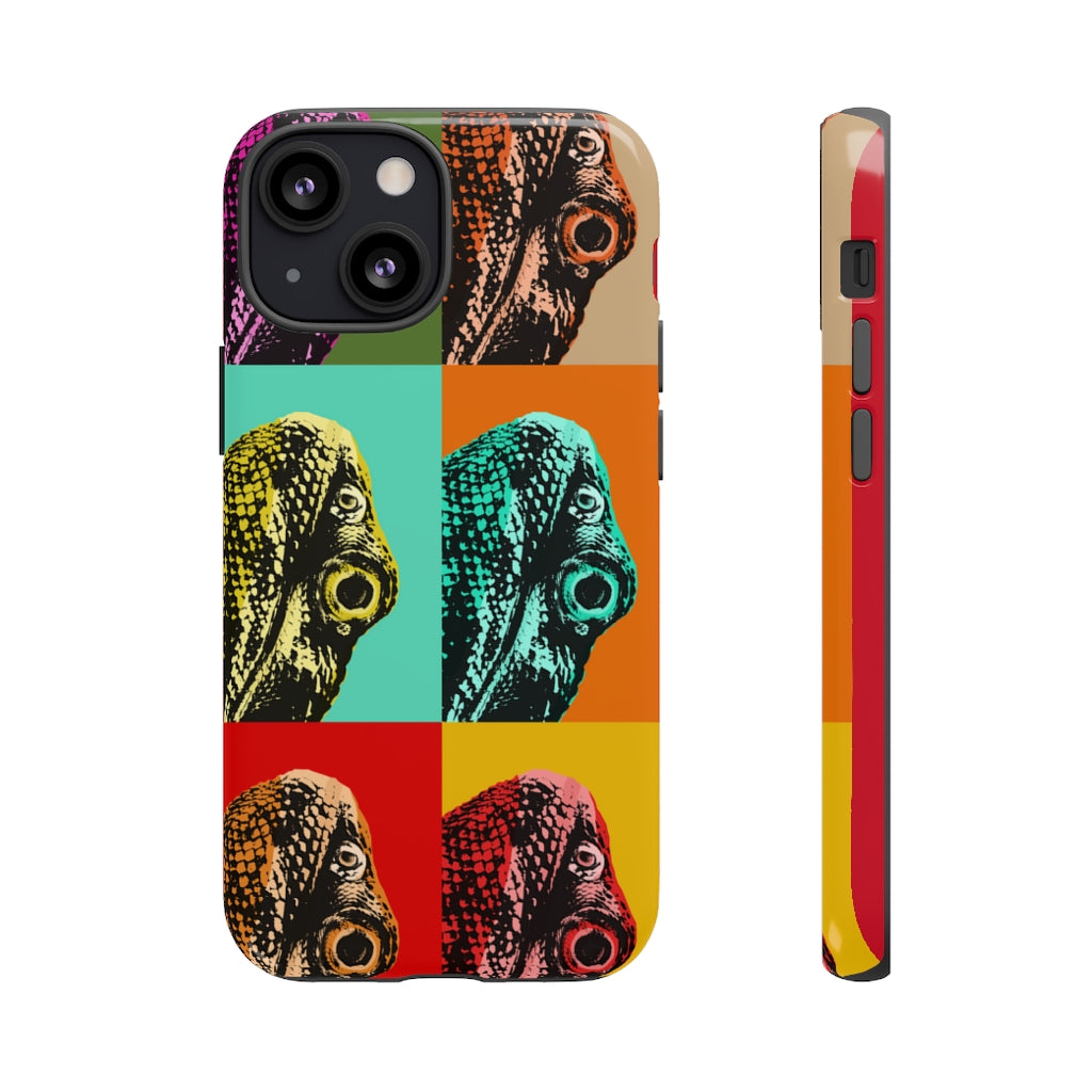 Tough Cases - Retro Popart Bearded Dragon