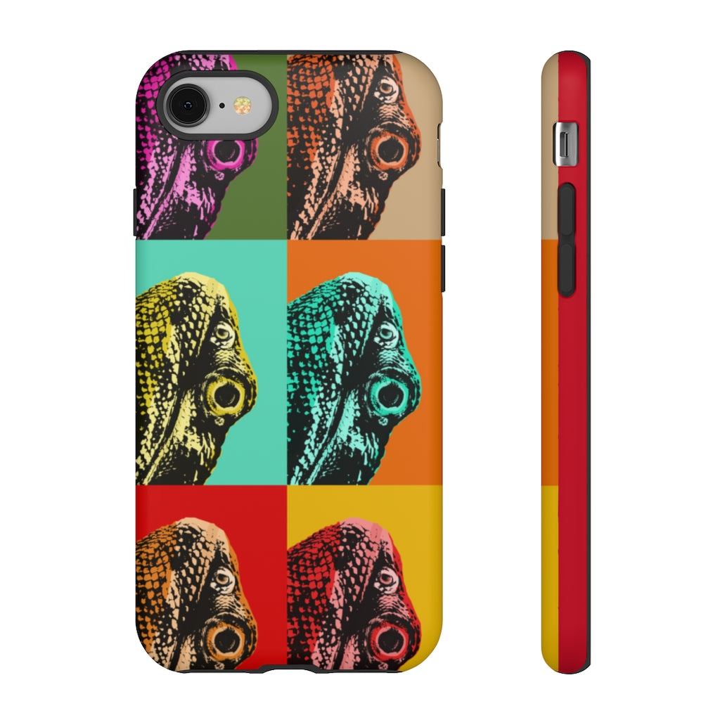 Tough Cases - Retro Popart Bearded Dragon