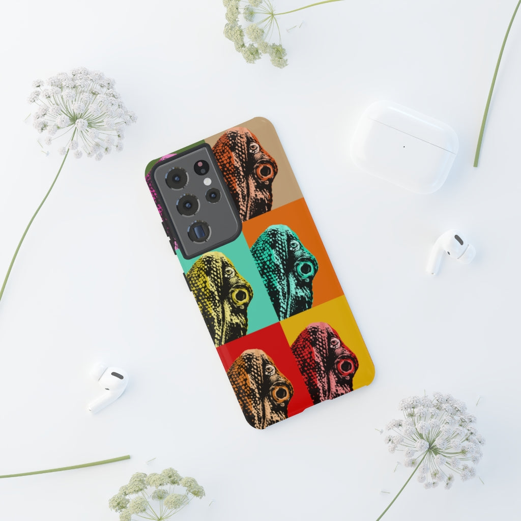 Tough Cases - Retro Popart Bearded Dragon