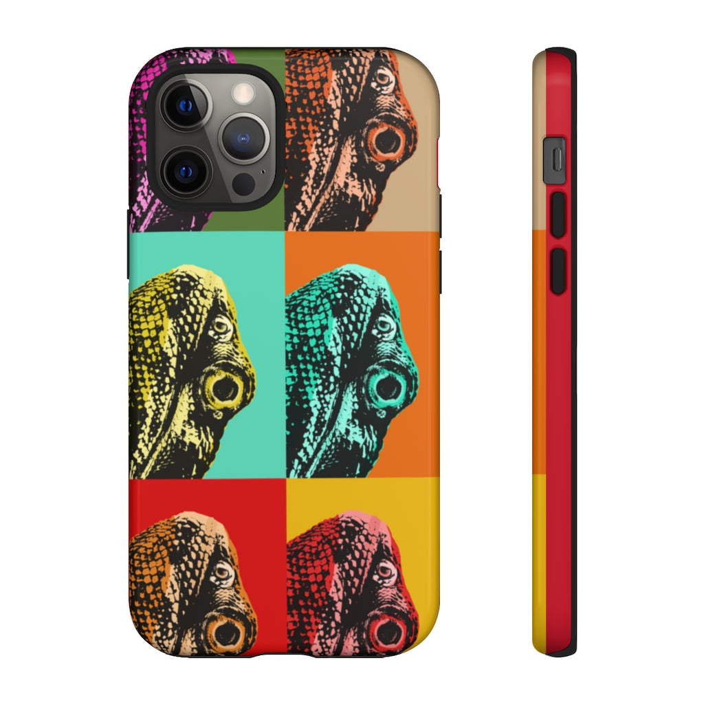 Tough Cases - Retro Popart Bearded Dragon