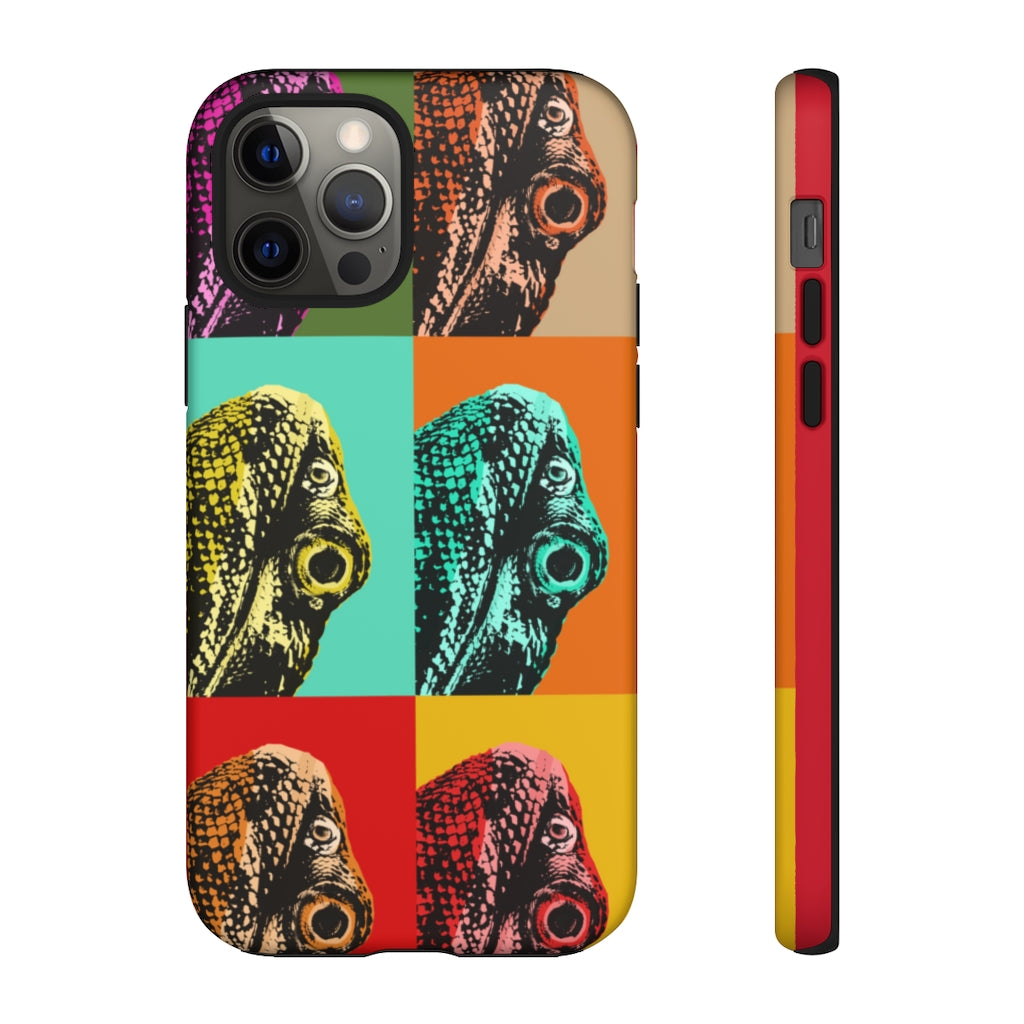 Tough Cases - Retro Popart Bearded Dragon