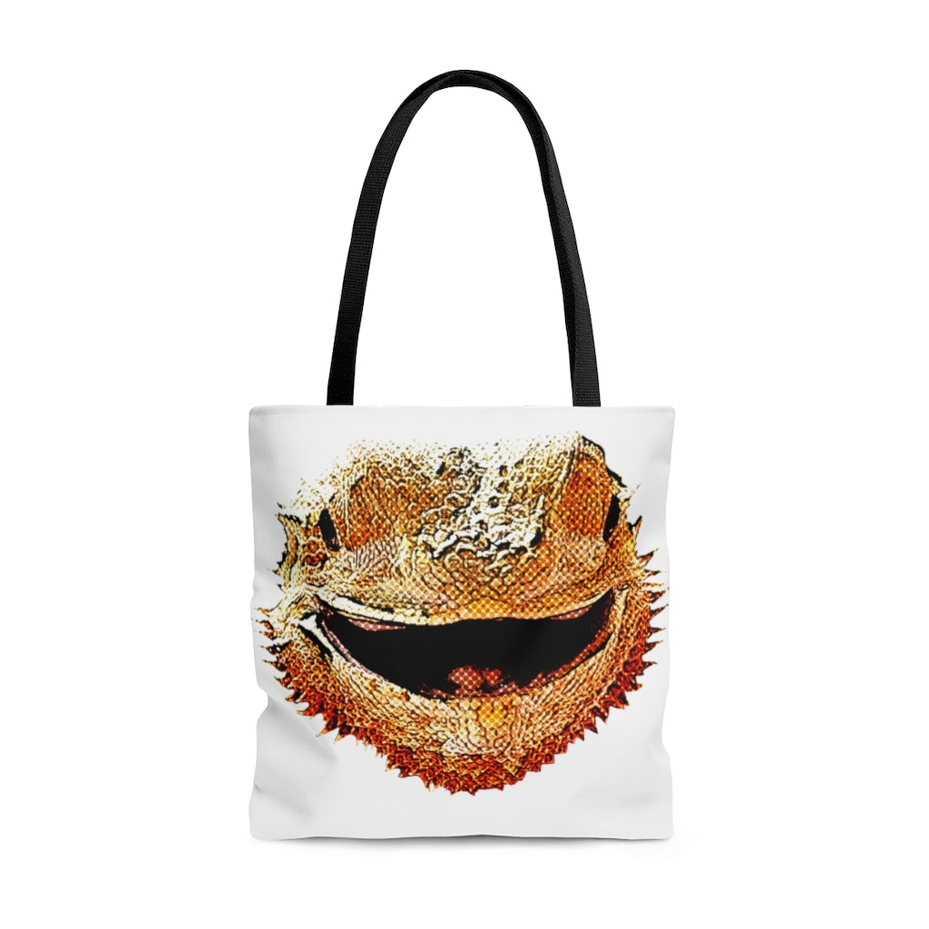 AOP Tote Bag Lizzie Smile