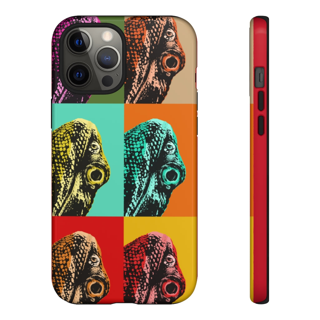 Tough Cases - Retro Popart Bearded Dragon