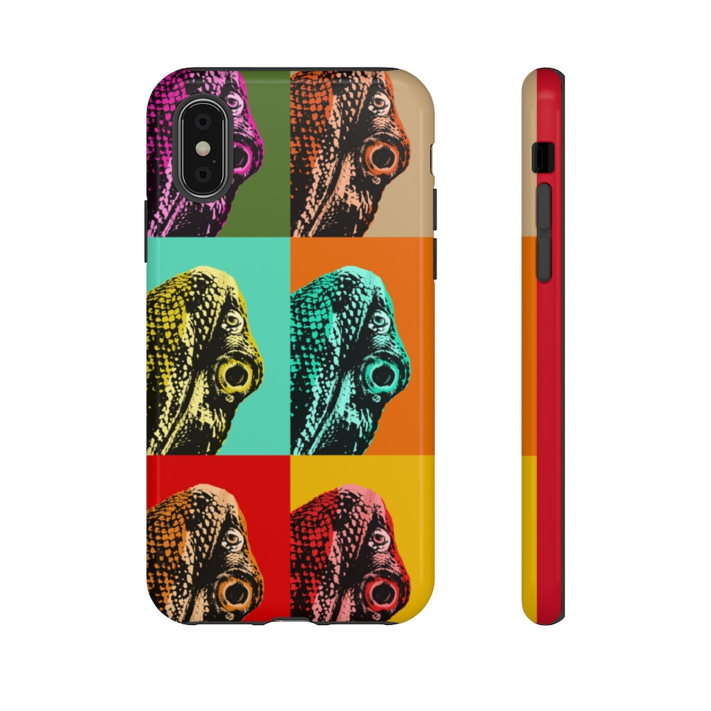 Tough Cases - Retro Popart Bearded Dragon