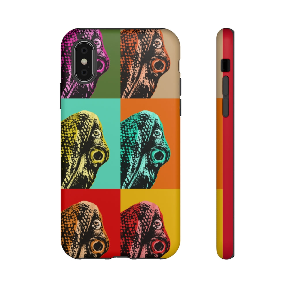 Tough Cases - Retro Popart Bearded Dragon