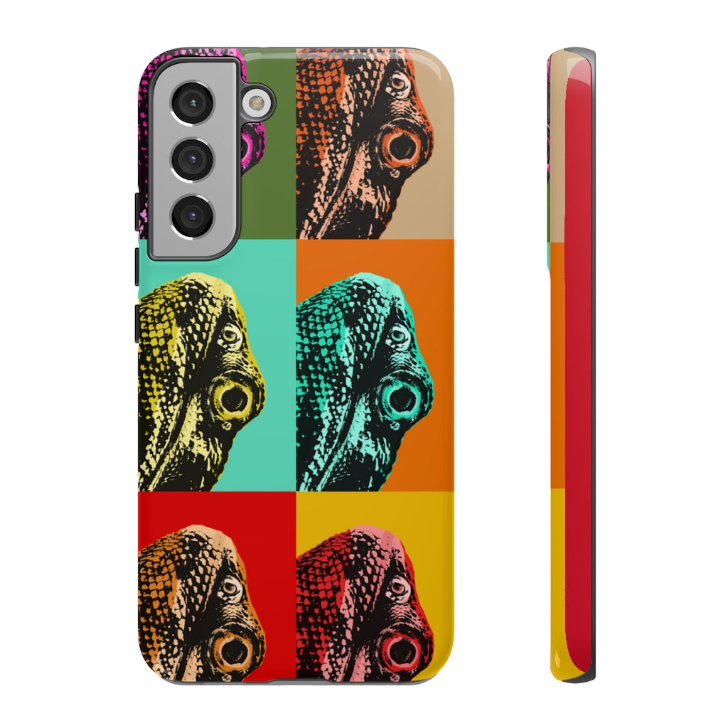 Tough Cases - Retro Popart Bearded Dragon