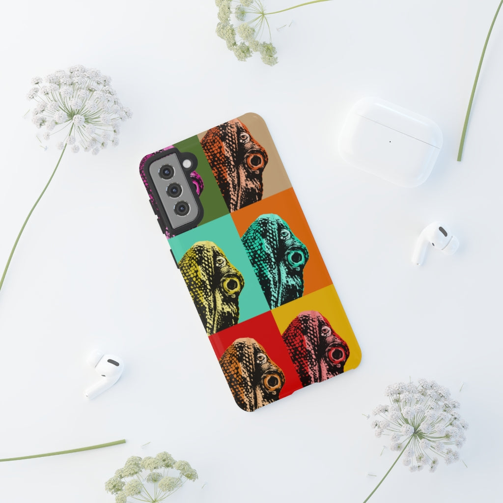 Tough Cases - Retro Popart Bearded Dragon