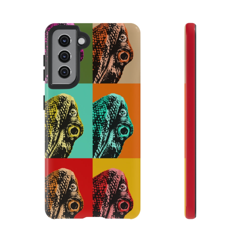 Tough Cases - Retro Popart Bearded Dragon