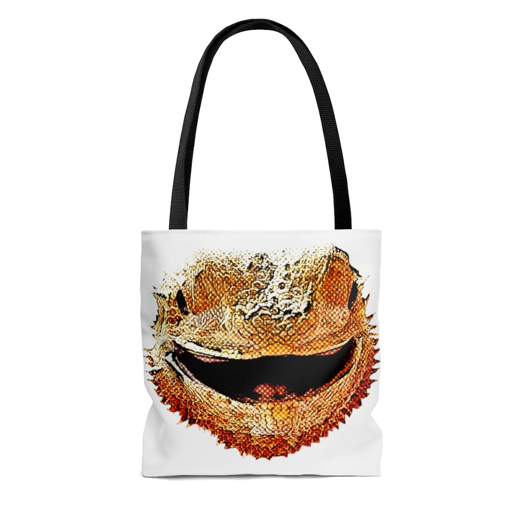 AOP Tote Bag Lizzie Smile