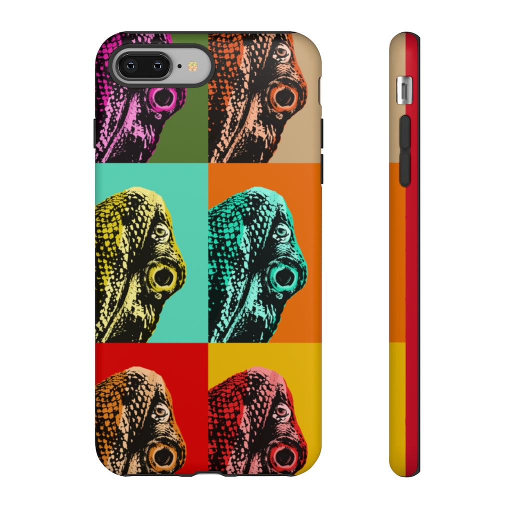 Tough Cases - Retro Popart Bearded Dragon