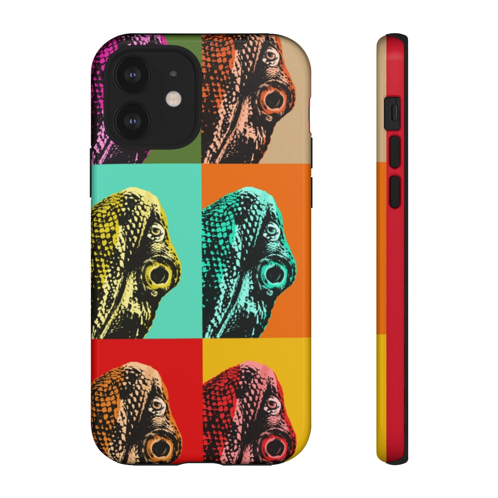 Tough Cases - Retro Popart Bearded Dragon