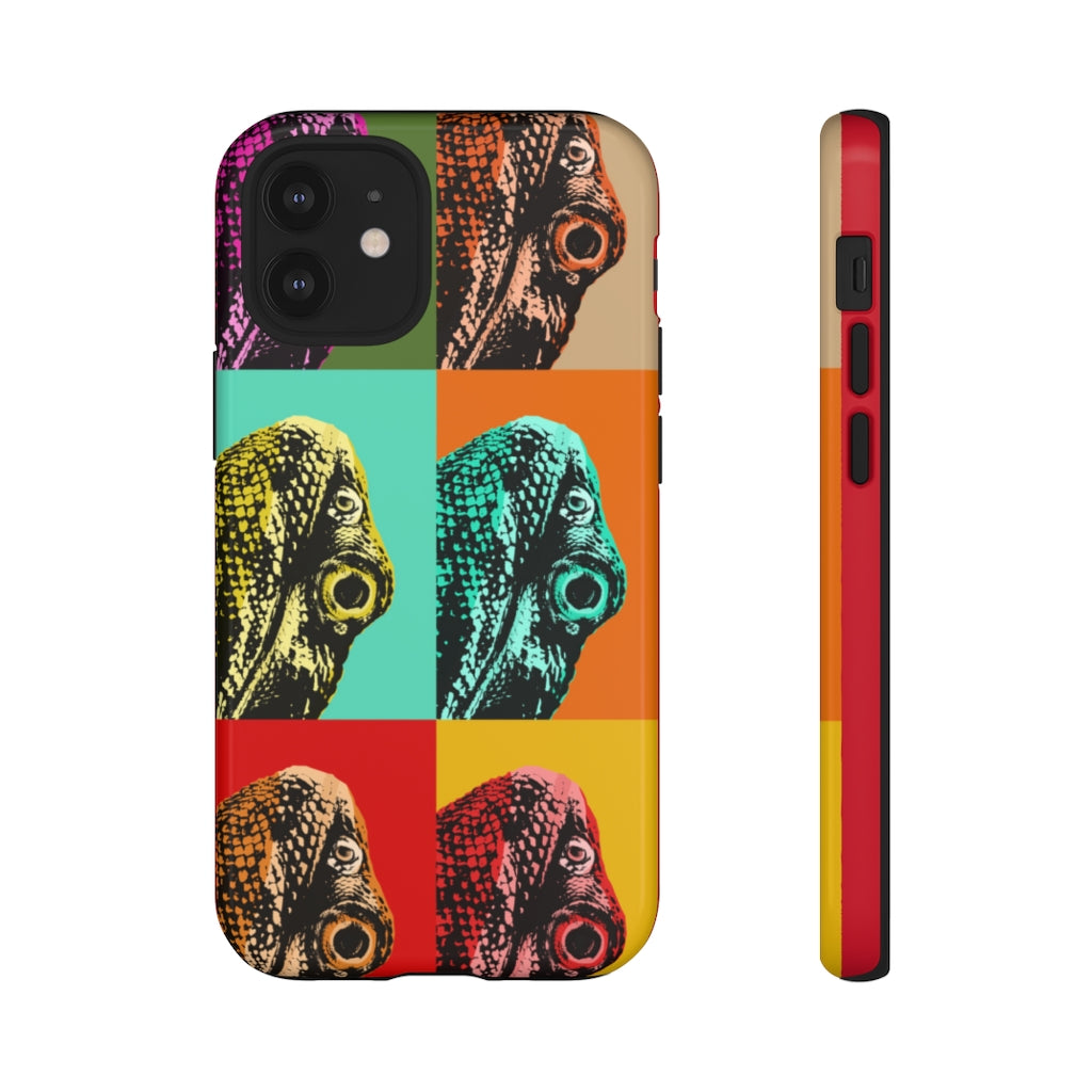 Tough Cases - Retro Popart Bearded Dragon