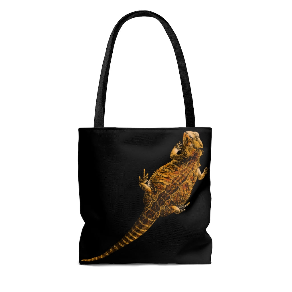 AOP Tote Bag - Bearded Dragon on both sides