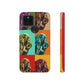 Tough Cases - Retro Popart Bearded Dragon