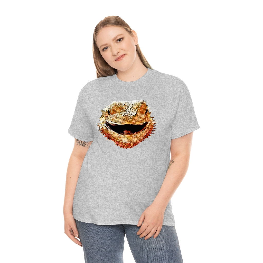 Unisex Heavy Cotton Tee Lizzie Smile