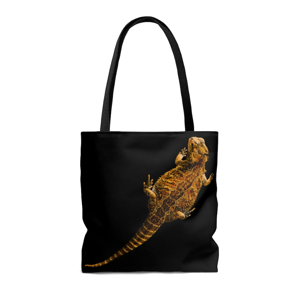 AOP Tote Bag - Bearded Dragon on both sides