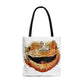 AOP Tote Bag Lizzie Smile