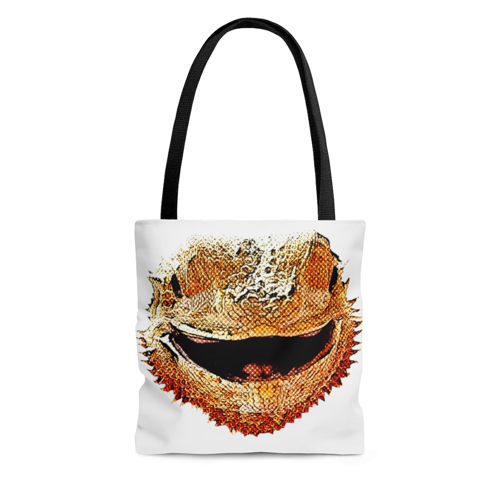 AOP Tote Bag Lizzie Smile