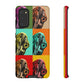 Tough Cases - Retro Popart Bearded Dragon