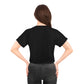 AOP Crop Tee -  Bearded Dragon on front