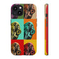 Tough Cases - Retro Popart Bearded Dragon