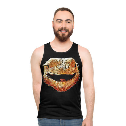 Unisex Tank Top (AOP) Lizzie Smile