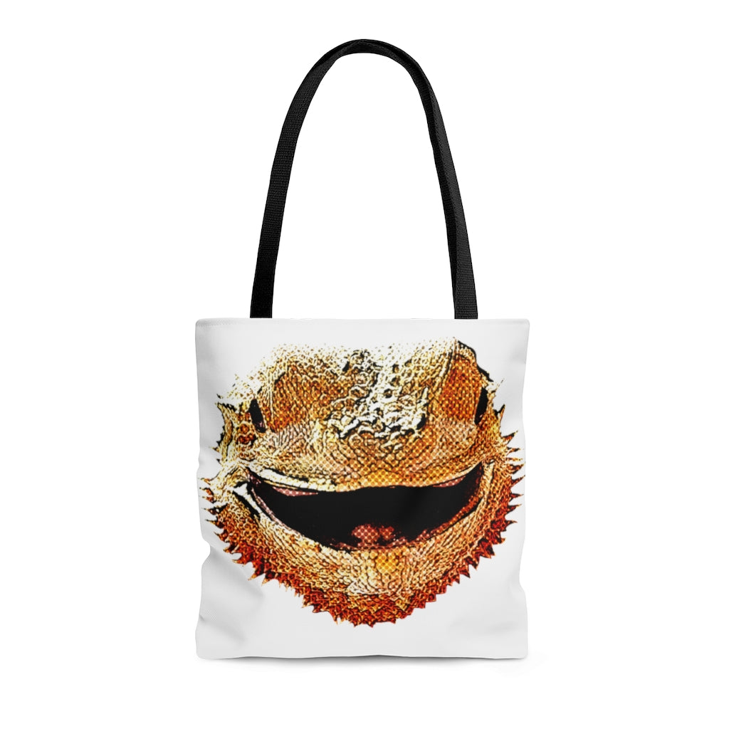 AOP Tote Bag Lizzie Smile