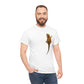 Unisex Heavy Cotton Tee -  Bearded Dragon on Low Front