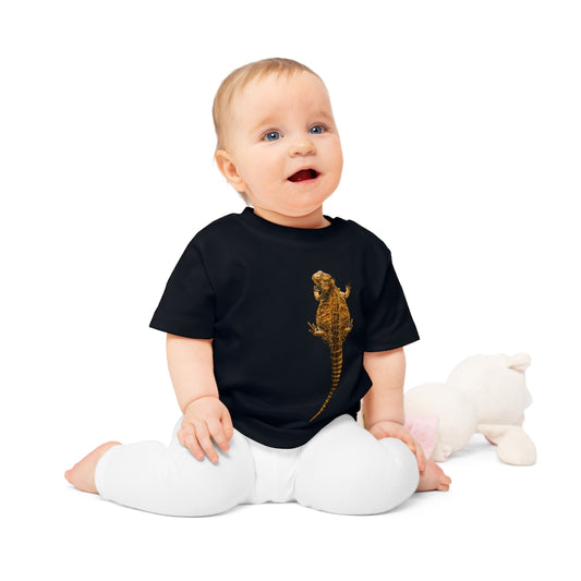 Baby T-Shirt -Bearded Dragon on front