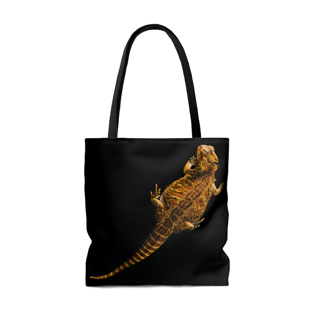 AOP Tote Bag - Bearded Dragon on both sides