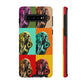 Tough Cases - Retro Popart Bearded Dragon