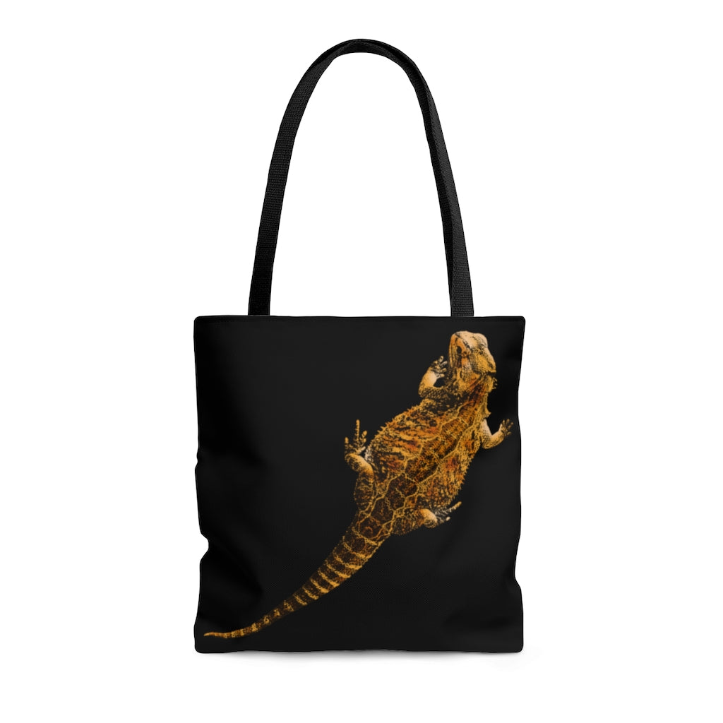 AOP Tote Bag - Bearded Dragon on both sides