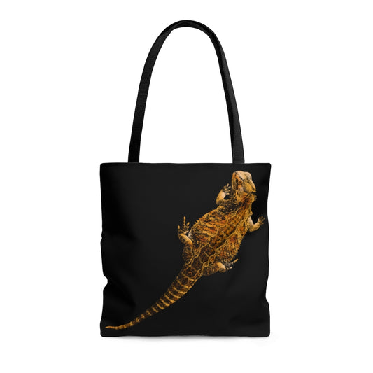 AOP Tote Bag - Bearded Dragon on both sides