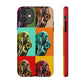 Tough Cases - Retro Popart Bearded Dragon