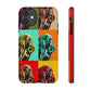 Tough Cases - Retro Popart Bearded Dragon