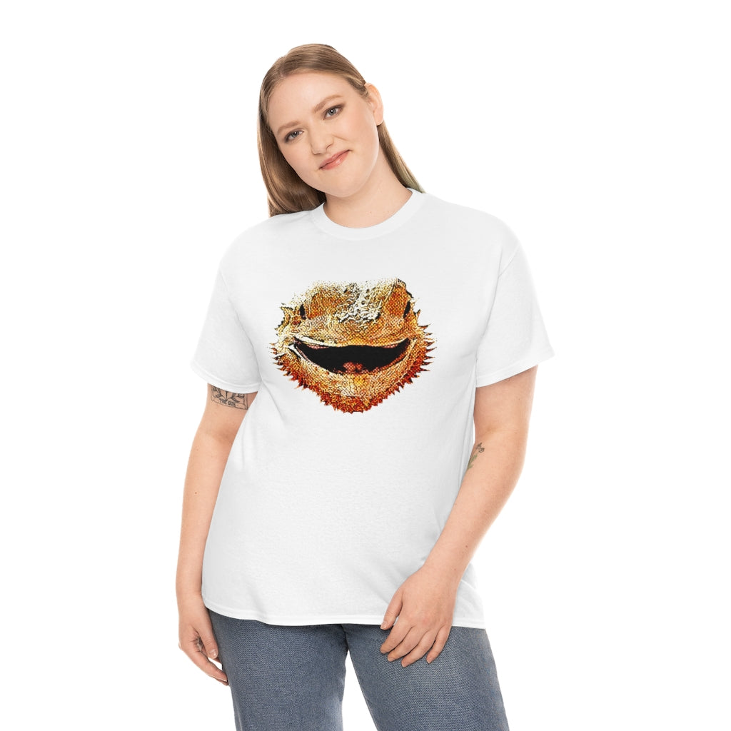 Unisex Heavy Cotton Tee Lizzie Smile