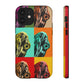 Tough Cases - Retro Popart Bearded Dragon