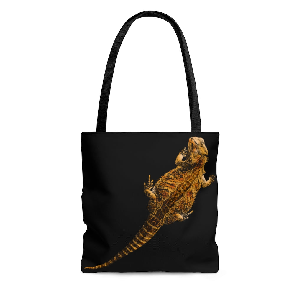 AOP Tote Bag - Bearded Dragon on both sides